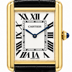 Cartier Tank Solo Large W1018855 18K Yellow Gold Watch